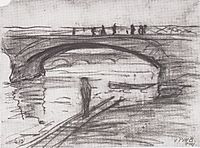 Bridges in Paris, 1905, modersohnbecker