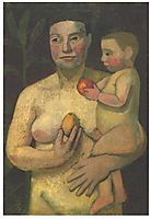Mother and child, modersohnbecker