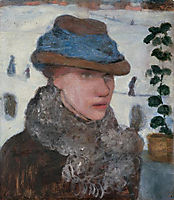 Portrait of Martha Vogeler, modersohnbecker