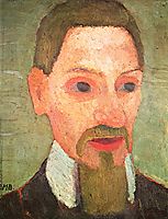 Portrait of Rainer Maria Rilke, 1906, modersohnbecker