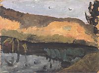 Sand pit, 1900, modersohnbecker
