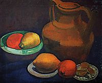 Still life with jug, 1907, modersohnbecker