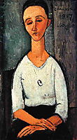 Chakoska, 1917, modigliani