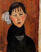 Marie, daughter of the people, 1918, modigliani
