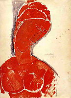 Nude Bust, 1915, modigliani