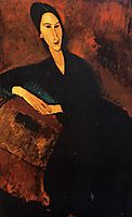 Portrait of Anna Zborowska, 1917, modigliani