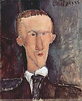 Portrait of Blaise Cendrars, 1918, modigliani