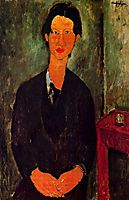 Portrait of Chaim Soutine, 1917, modigliani