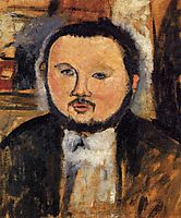 Portrait of Diego Rivera, 1914, modigliani