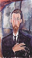 Portrait of Paul Alexander, 1913, modigliani