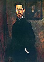 Portrait of Paul Alexandre, 1909, modigliani