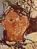 Portrait of Picasso, 1915, modigliani