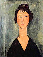 Portrait of a Woman, 1919, modigliani