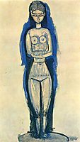 Standing Nude, c.1911, modigliani