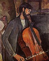 Study for The Cellist, modigliani