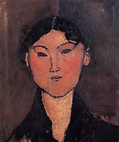 Woman-s Head (Rosalia), c.1915, modigliani
