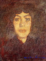 Woman-s Head with Beauty Spot, c.1906, modigliani