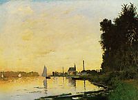 Argenteuil, Late Afternoon, 1872, monet