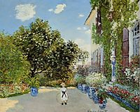 The Artist-s House at Argenteuil, 1873, monet