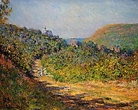At Les Petit-Dalles, 1884, monet