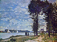 The Banks of the Seine at Argenteuil, 1872, monet