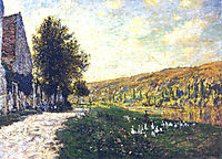 The Banks of the Seine, Lavacourt 02, 1878, monet