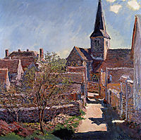 Bennecourt, 1885, monet