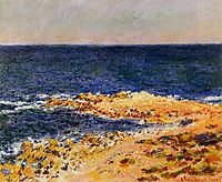 The Big Blue at Antibes, 1888, monet