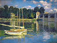 The Bridge at Argenteuil, 1884, monet