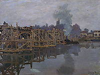 The Bridge under Repair, 1872, monet