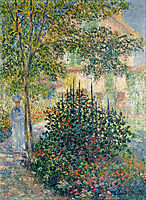 Camille Monet in the Garden at the House in Argenteuil, 1876, monet