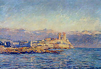 The Castle in Antibes, 1888, monet