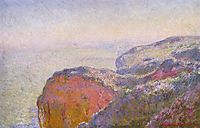 Cliff near Dieppe in the Morning, 1897, monet