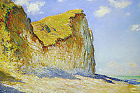 Cliffs near Pourville, 1882, monet