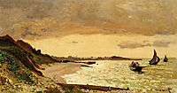 The Coast at Sainte-Adresse, 1864, monet