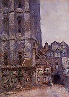The Cour d-Albane, Grey Weather, 1892, monet