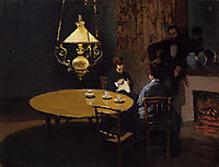 The Dinner, 1869, monet