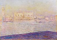 The Doges- Palace Seen from San Giorgio Maggiore 4, 1908, monet