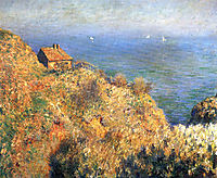 Fisherman-s House at Varengeville, 1882, monet