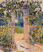 The Garden Gate, 1881, monet