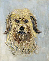 Head of the Dog, 1882, monet