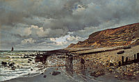 The Headland of the Heve at Low Tide, 1865, monet