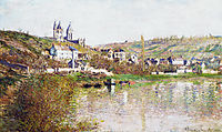 The Hills of Vetheuil, 1880, monet
