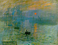 Impression, Sunrise, 1872, monet