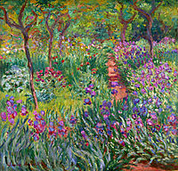 The Iris Garden at Giverny, 1900, monet