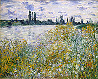 Isle of Flowers on Siene near Vetheuil, 1880, monet