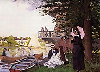 The Landing State, 1869, monet