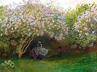 Lilacs, Grey Weather, c.1873, monet