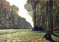 The Pave de Chailly in the Forest, monet
