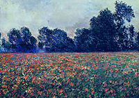 Poppies at Giverny, 1887, monet